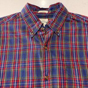 J Crew Brushed Twill Med Slim Long Sleeve Button down.